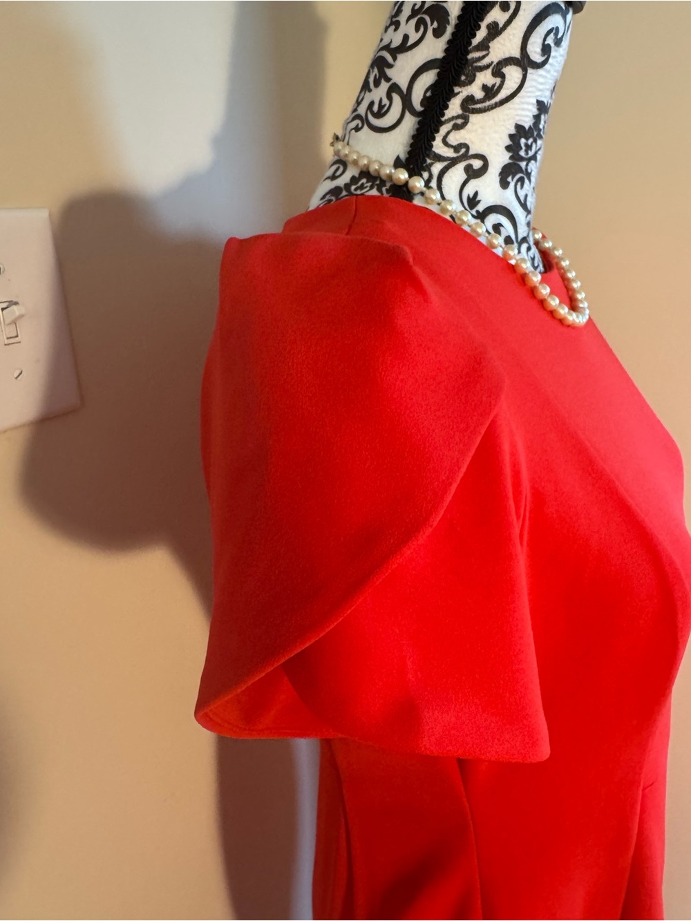 Calvin Klein Classic Red Sheath Dress - NWT - Picture 5 of 8